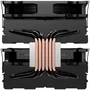 Hiditec C40 Pro Ventilador Disipador Doble Torre 140mm 6 Heatpipes 290W TDP LGA1851 AM5